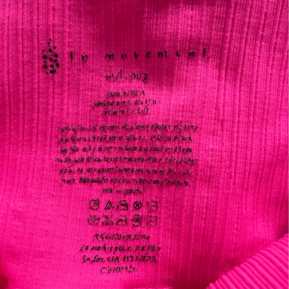FP Movement hot pink leggings - Picture 3 of 4